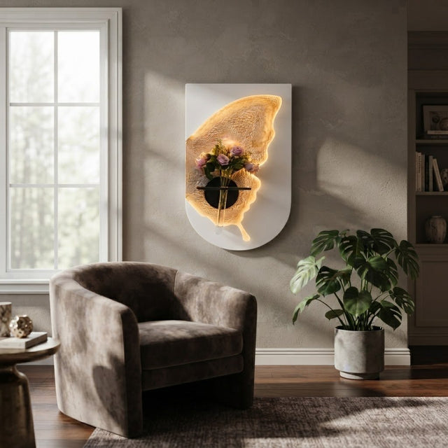 Butterfly Wall Vase