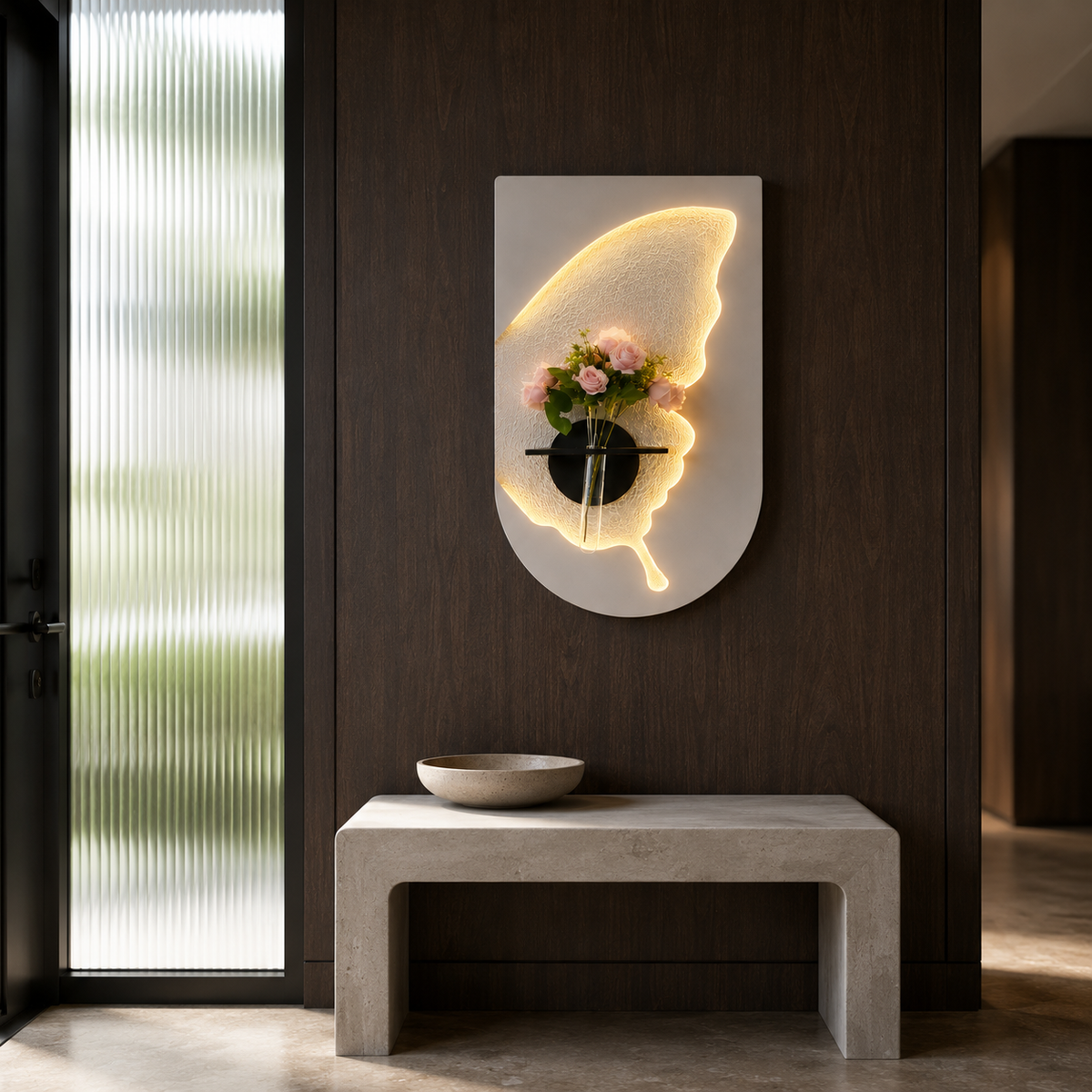 Butterfly Wall Vase