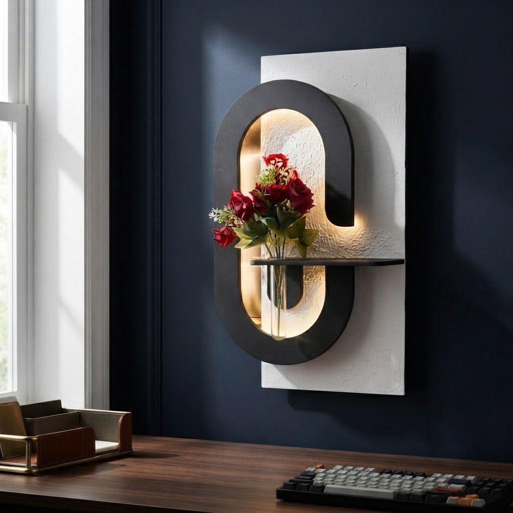 Eclipse Wall Vase