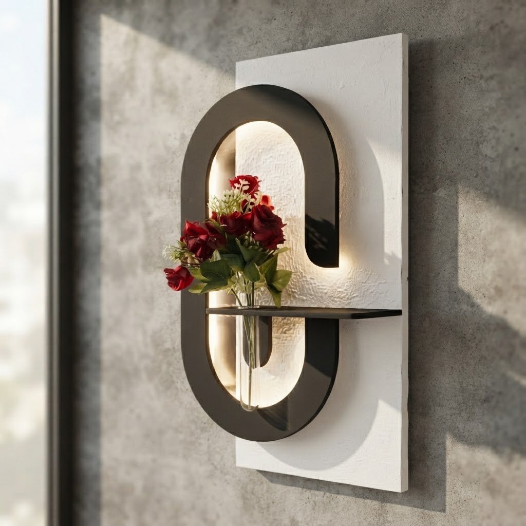 Eclipse Wall Vase